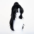 L - email Wig Where Winds Meet Male Young Master Black Cosplay Wig - lemailwigs