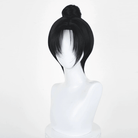 L - email Wig Where Winds Meet Well of Heaven Black 32cm Cosplay Wig - lemailwigs