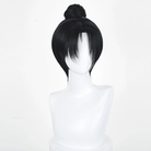 L - email Wig Where Winds Meet Well of Heaven Black 32cm Cosplay Wig - lemailwigs