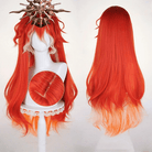 L - email Wig Wuthering Waves Augusta 98cm Long Color Mixing Halloween Cosplay Wig - lemailwigs