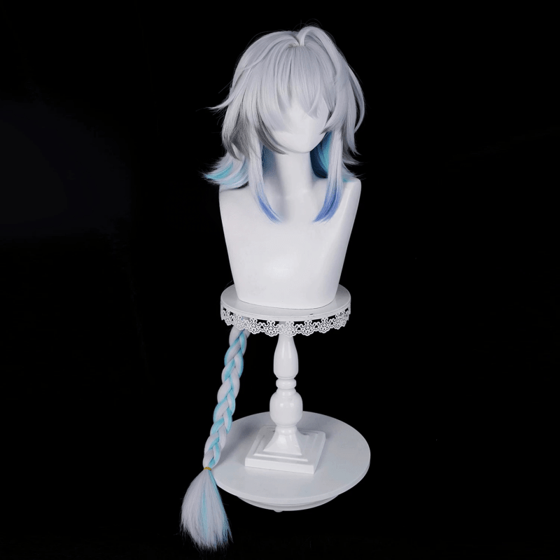 L - email Wig Wuthering Waves Buling Mixed Color Braids Long Cosplay Wig - lemailwigs