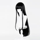 L - email Wig Wuthering Waves Chisa Black 85cm Long Straight Halloween Cosplay Wig - lemailwigs