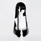 L - email Wig Wuthering Waves Chisa Black 85cm Long Straight Halloween Cosplay Wig - lemailwigs
