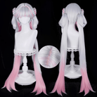 L - email Wig Wuthering Waves Jinhsi Peach Blossom Mixed Colors Long Cosplay Wig - lemailwigs