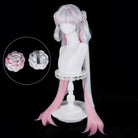 L - email Wig Wuthering Waves Jinhsi Peach Blossom Mixed Colors Long Cosplay Wig - lemailwigs