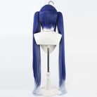 L - email Wig Wuthering Waves Luno Cosplay Wig 100cm Blue Cosplay Wig - lemailwigs