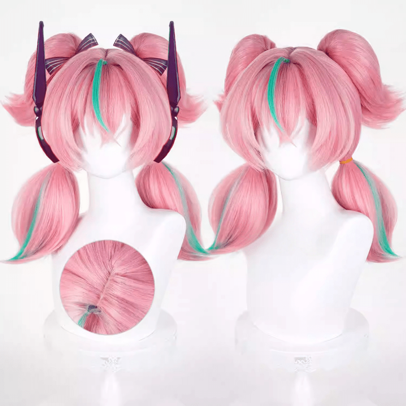 L - email Wig Zenless Zone Zero Angels of Delusion Aria Color mixing Cosplay Wig - lemailwigs