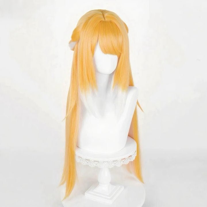 L - email Wig Zenless Zone Zero Ju Fufu Orange Cosplay Wig - lemailwigs