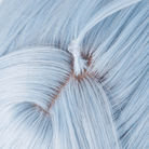 L - email Wig Zenless Zone Zero Lucia Light Blue Long Double Braids Halloween Cosplay Wig - lemailwigs