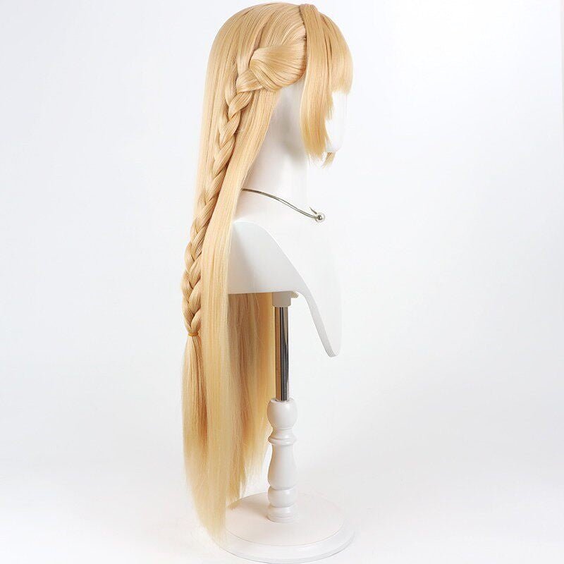 L - email Wig Zenless Zone Zero Norma Hollowell Blonde Cosplay Wig - lemailwigs