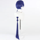 L - email Wig Zenless Zone Zero Promeia Blue Cosplay Wig - lemailwigs