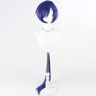 L - email Wig Zenless Zone Zero Promeia Blue Cosplay Wig - lemailwigs