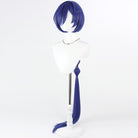 L - email Wig Zenless Zone Zero Promeia Blue Cosplay Wig - lemailwigs