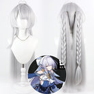 L - email Wig Zenless Zone Zero Velina Airgid Silver White Cosplay Wig - lemailwigs