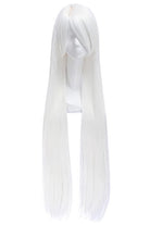 【Last Batch】L - email Wig 100cm Long White Anime Inuyasha Straight Cosplay Wig - lemailwigs