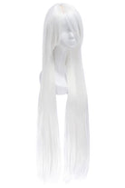 【Last Batch】L - email Wig 100cm Long White Anime Inuyasha Straight Cosplay Wig - lemailwigs