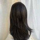 Lemailwig Black Straight Long Front Lace 55cm Wig - lemailwigs