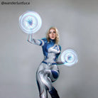 Lemailwig Blonde Brown Mix Gray Black Short Cool Front Lace Wig - lemailwigs