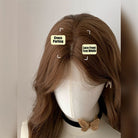 Lemailwig Brown Gradient Curly Front Lace Wig - lemailwigs