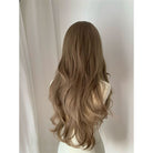 Lemailwig Brown Long Curls Front Lace Wig - lemailwigs