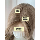 Lemailwig Brown Long Curls Front Lace Wig - lemailwigs