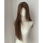 Lemailwig Brown Long Straight Front Lace Wig - lemailwigs