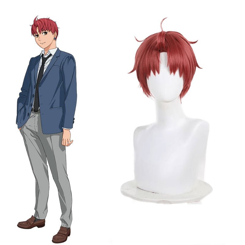 Lemailwig Dandadan Jiji Jin Enjoji Red Cosplay wig - lemailwigs