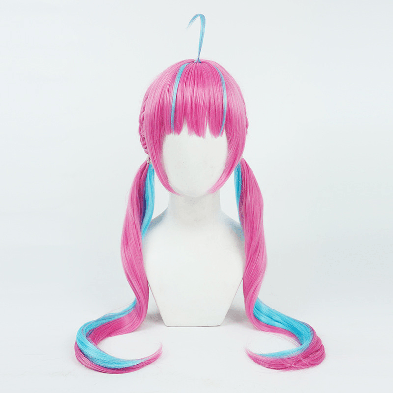 Lemailwig Hololive Vtuber Minato Aqua Cosplay Wigs - lemailwigs