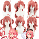 Lemailwig Hololive Vtuber Sakura Miko Cosplay Wigs - lemailwigs