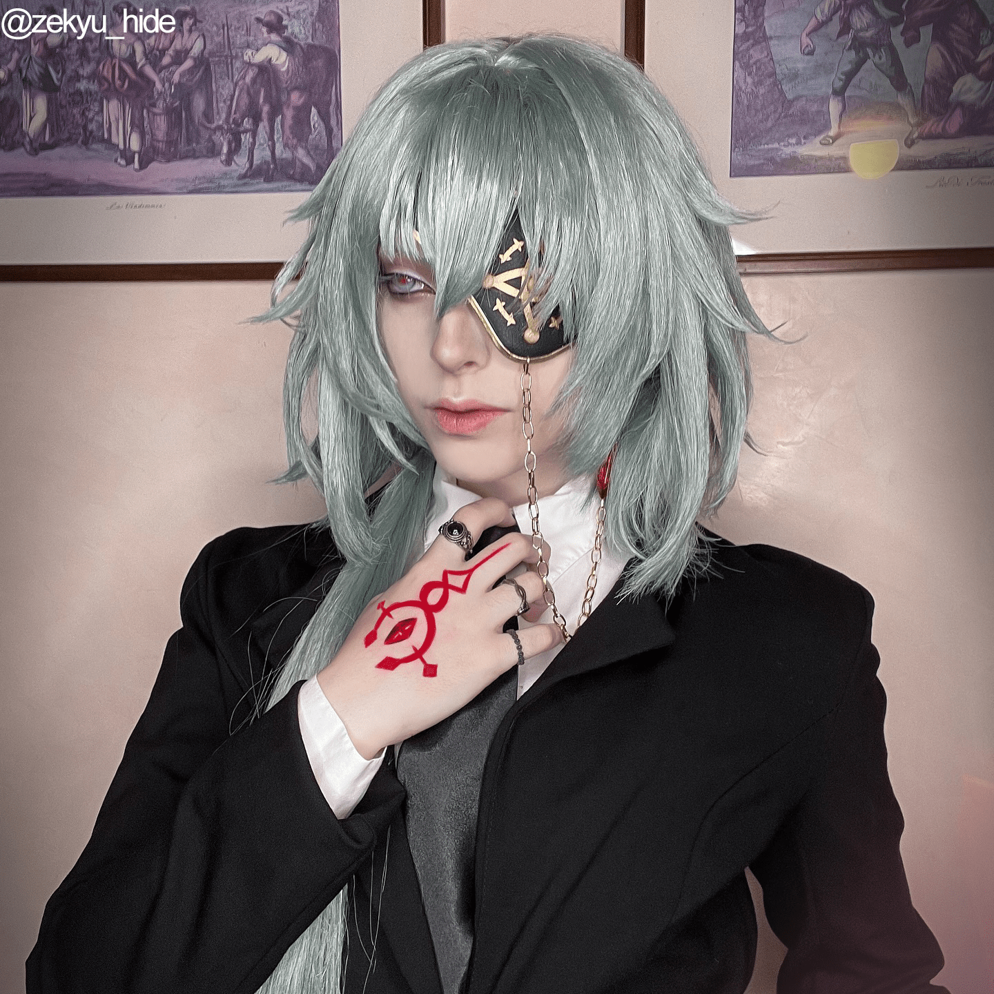 Lemailwig Honkai Star Rail Anaxa Cosplay Wig - lemailwigs
