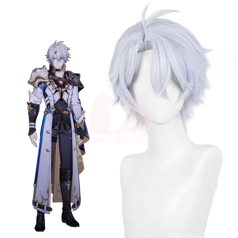 Lemailwig Honkai Star Rail Phainon White Cosplay Wig - lemailwigs