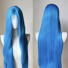 Lemailwig LOL Jinx 100cm Long Blue Color Straight Lace Wig - lemailwigs