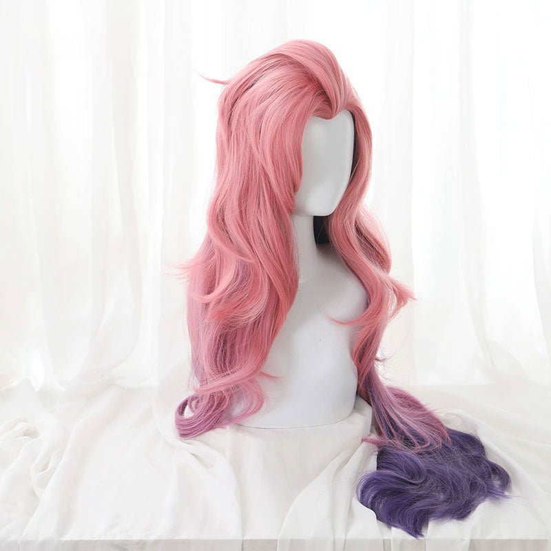 Lemailwig LOL Seraphine Long Curls Cosplay Wig - lemailwigs