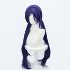 Lemailwig MiSide Mita Cosplay Costume And Deep Blue Long Wig - lemailwigs