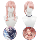 Lemailwig PJSK Mizuki Akiyama Pink Cosplay Wig - lemailwigs