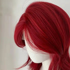 Lemailwig Red Short Front Lace 38cm Wig - lemailwigs