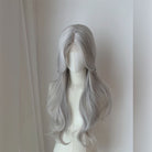 Lemailwig Silver Curly Front Lace 65cm Wig - lemailwigs