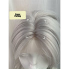 Lemailwig Sliver Grey White Cool Short Front Lace Wig - lemailwigs