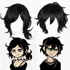 Lemailwig The Coffin of Andy and Leyley Black Cosplay Wigs - lemailwigs