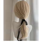Lemailwig White Gold 55cm Long Front Lace Wig - lemailwigs