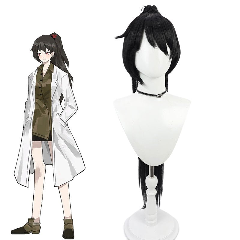 Library Of Ruina Carmen Black Cosplay Wig - lemailwigs