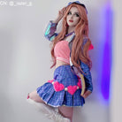 LOL Heartache & Heartthrob Caitlyn Cosplay Wig - lemailwigs