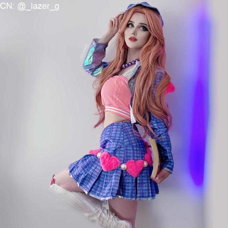 LOL Heartache & Heartthrob Caitlyn Cosplay Wig - lemailwigs