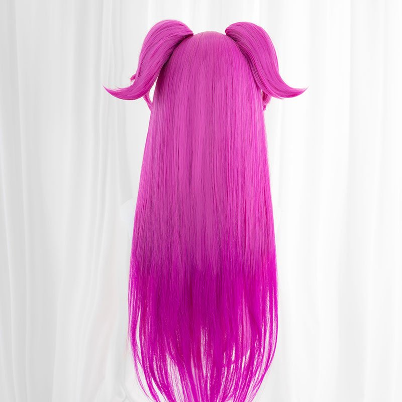 LOL Heartsteel Alune Dark Pink Gradient Purple Cosplay Wig - lemailwigs