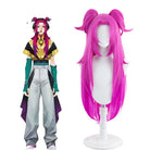 LOL Heartsteel Alune Dark Pink Gradient Purple Cosplay Wig - lemailwigs