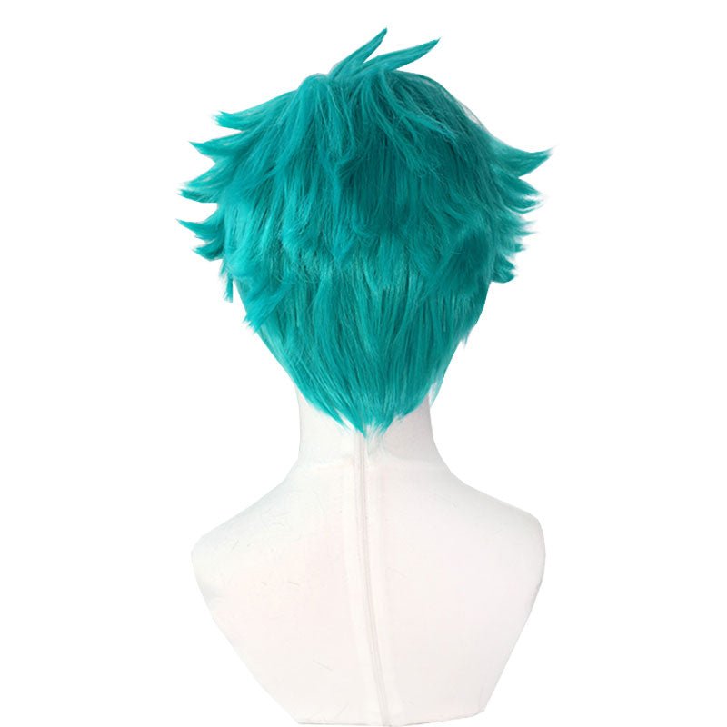 LOL Heartsteel Aphelios Blue Green Cosplay Wig - lemailwigs