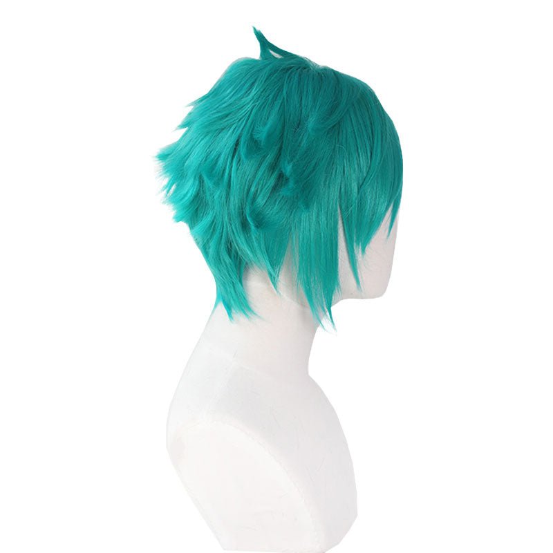 LOL Heartsteel Aphelios Blue Green Cosplay Wig - lemailwigs