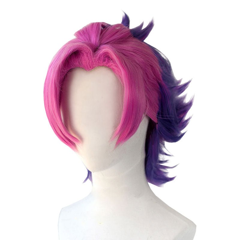 LOL Heartsteel Shieda Kayn Red Mixed Purple Cosplay Wig - lemailwigs