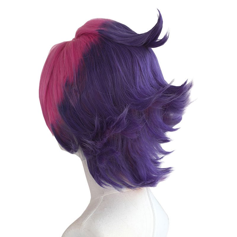 LOL Heartsteel Shieda Kayn Red Mixed Purple Cosplay Wig - lemailwigs