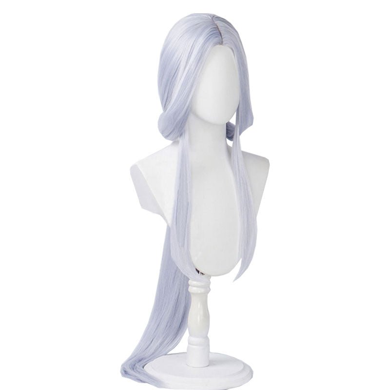 LOL Immortal Journey Soraka Long Straight Grey Cosplay Wig - lemailwigs